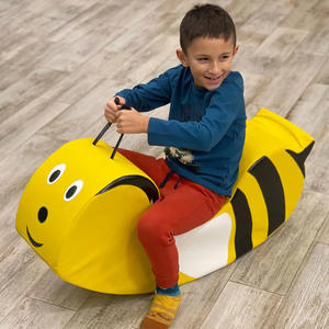 TenderPlayful abeille en forme de mousse chaise à bascule doux compressé éponge enfant en bas âge siège intérieur enfants meubles à bascule - Product Image 2