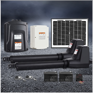 Motor Eléctrico <span class=keywords><strong>para</strong></span> Puerta Batiente Automática <span class=keywords><strong>de</strong></span> Fábrica OEM, Operador <span class=keywords><strong>de</strong></span> Puerta Batiente <span class=keywords><strong>de</strong></span> 350KG 400KG, Brazo Totalmente Negro con Certificación CE - Product Image 3