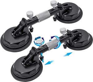 Regulador <span class=keywords><strong>de</strong></span> Juntas Ajustable <span class=keywords><strong>de</strong></span> Aluminio, Elevador <span class=keywords><strong>de</strong></span> Succión Doble al Vacío <span class=keywords><strong>para</strong></span> Azulejos, Vidrio, Granito, <span class=keywords><strong>Madera</strong></span>, Herramienta <span class=keywords><strong>de</strong></span> Nivelación y Empalme <span class=keywords><strong>de</strong></span> Pisos y Piedras - Product Image 2