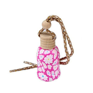 Avertan 5ml 8ml 10ml vuoto tappo di legno auto appeso bottiglia di profumo di vetro diffusore bottiglia per <span class=keywords><strong>aria</strong></span> più fresca - Product Image 3