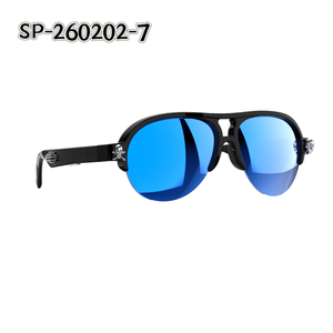แว่นกันแดดบลูทูธอัจฉริยะสำหรับผู้ชาย แว่นตา<span class=keywords><strong>ฟัง</strong></span><span class=keywords><strong>เพลง</strong></span>ผ่านระบบส่งเสียงผ่านอากาศ ป้องกันรังสียูวี แว่นตาขับรถไร้สาย - Product Image 3