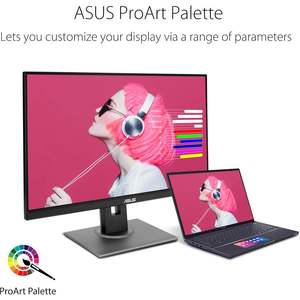จอภาพ ProArt Display Pa278Qv ขนาด 27 นิ้ว WQHD IPS ความแม่นยำของสี Delta E <2 หน้าจอแบบด้าน รับประกัน 3 ปี สำหรับงานออกแบบและภาพถ่าย - Product Image 4