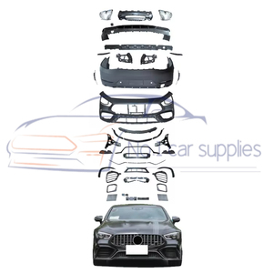 Kit de carrosserie de mise à niveau des ventes d'usine pour <span class=keywords><strong>Mercedes</strong></span> Benz <span class=keywords><strong>AMG</strong></span> <span class=keywords><strong>GT</strong></span> W290 kit de carrosserie arrière de pare-chocs avant <span class=keywords><strong>63</strong></span> 2018 - 2023 - Product Image 6