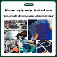 Célula Solar Monocristalina de Silicio PERC Tipo N, 210x210 mm, Grado A, 23.5% de Alta Eficiencia, Panel Fotovoltaico