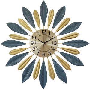Horloge murale en métal en forme de <span class=keywords><strong>soleil</strong></span> pour la décoration du salon, nouvelle collection, vente en gros - Product Image 5
