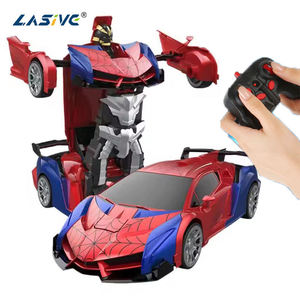 LASIVE Giocattoli 1:18 Telecomando di deformazione per <span class=keywords><strong>Auto</strong></span> <span class=keywords><strong>RC</strong></span> Una Chiave di Deformazione Robot Elettrico di Simulazione <span class=keywords><strong>Auto</strong></span> Modello di <span class=keywords><strong>Auto</strong></span> da Corsa per i Bambini - Product Image 2