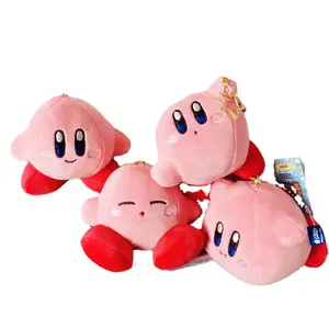 Vente en gros Kirby peluche porte-clés jouets sac pendentif Kirby Design doux poupée jouet pour la décoration