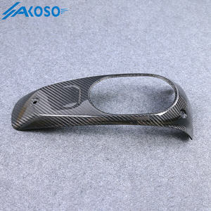 AKOSO 3K couvercle de protection de réservoir de carburant de moto en fibre de carbone sèche pour Harley Davidson <span class=keywords><strong>Sportster</strong></span> S <span class=keywords><strong>1250</strong></span> RH 1250S 2021 <span class=keywords><strong>2022</strong></span> 2023 2024 - Product Image 5