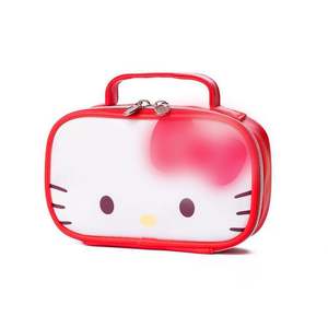 <span class=keywords><strong>Bolsa</strong></span> DE ASEO pequeña portátil de cuero Kurmois Sanrios para niños, accesorios de <span class=keywords><strong>viaje</strong></span>, <span class=keywords><strong>bolsa</strong></span> de maquillaje <span class=keywords><strong>Hello</strong></span> My Kitties, venta al por mayor - Product Image 6