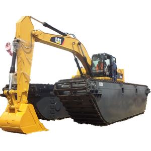 Excavadora Anfibia CAT320C Usada con Pocas Horas de Trabajo, con Flotador Grande, CAT330D 320CL 320BL, Bien Mantenida, en Stock - Product Image 3
