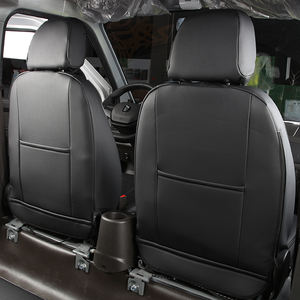 Funda de Asiento de Coche Personalizada de <span class=keywords><strong>7</strong></span> <span class=keywords><strong>Plazas</strong></span> con Cuero de PVC PU Resistente al Desgaste y Antiincrustante para Civic Vezel, Furgonetas y Camiones - Todas las Estaciones - Product Image 3
