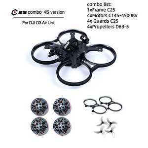 Kit de Marco Cinewhoop C25 Gris con Protectores, Motor sin Escobillas FPV Freestyle de 2.5 Pulgadas, Grabación Cinematográfica 4K UHD, Drones Ligeros - Product Image 5