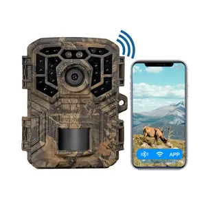 NEW High Quality 24MP Wild Deer Hunting Animal Trap Battery Powered No Glow Scout Wifi Trail Camera