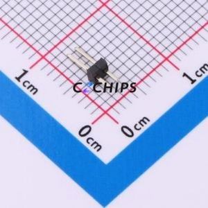 ZX-PZ1.27-1-2PZZ Pin Header Through hole Component (THT),P=1.27mm Connector 1x2P 1.27mm Pin Header Through Hole - Product Image 1