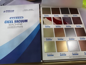 Cicel Cà Phê Cửa Hàng Bảng/Ghế/Thép Không Gỉ Tấm PVD Mạ Chân Không Máy - Product Image 5