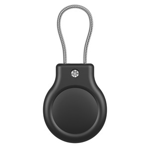 Funda Protectora Anticaída <span class=keywords><strong>de</strong></span> PC para Apple AirTags con Llavero <span class=keywords><strong>de</strong></span> Cuerda Metálica, Cubierta Antigolpes para Rastreador, <span class=keywords><strong>Precio</strong></span> <span class=keywords><strong>de</strong></span> Fábrica al Por Mayor - Product Image 2