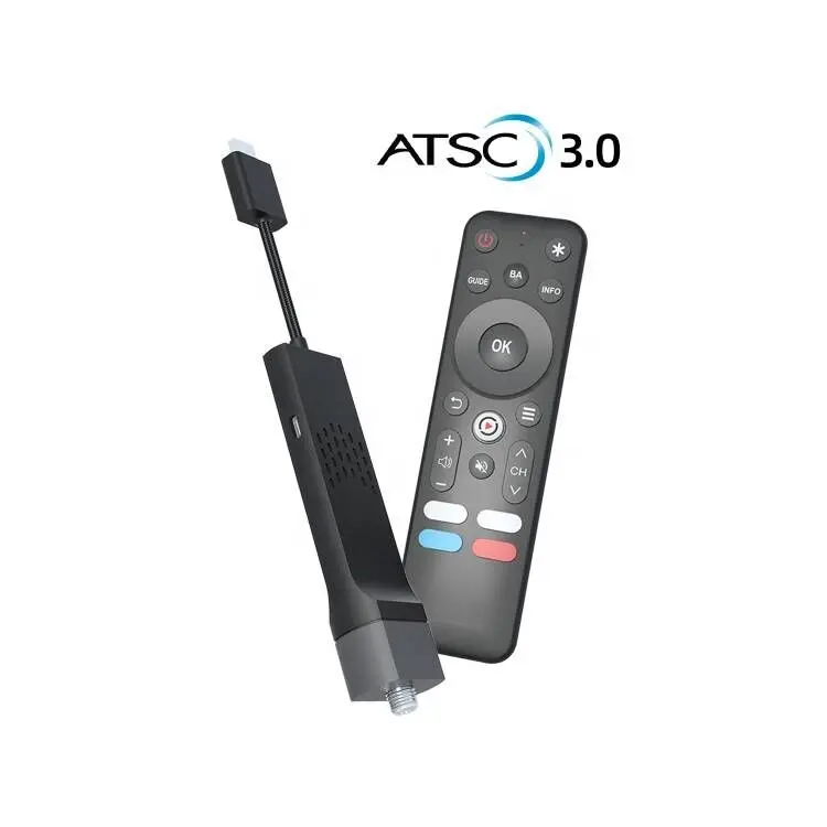 Sintonizador de TV ATSC 3,0 4K USB decodificador digital Android ATSC sintonizador de TV para América Canadá 4K ATSC 3,0 convertidor