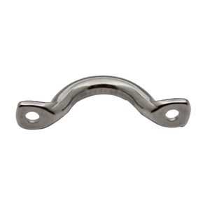 समुद्री हार्डवेयर हैंडल वायर आंख स्ट्रैप 304 स्टेनलेस स्टील के हम्प नाव भाग याच धनुष यू के आकार के हैंडल नौका सहायक उपकरण - Product Image 6