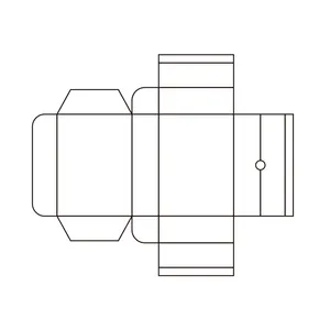 Etiquetas de corte de acero, troquel para embalaje, 23,8mm de espesor