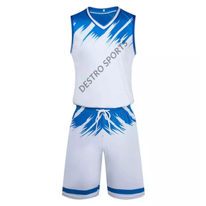 Uniforme de Baloncesto para Adultos al por Mayor, Personalizado, Reversible, 100% Poliéster, de Secado Rápido, Transpirable, Antibacterial, Tallas Grandes - Product Image 4