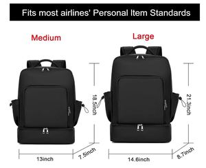 Gym <b>Backpack</b> for Men, Lightweight Sports Back Pack With Shoe Compartment, <b>Waterproof</b> Gym Bag Workout Training Rucksack - Product Image 2