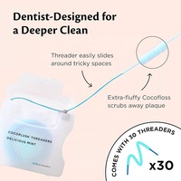 Fil dentaire orthodontique Ultraclean Access en nylon ciré pour la santé des dents, les implants, les bridges et les appareils dentaires – Super Floss