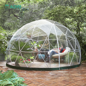 AOYU-Tente dôme géodésique à projection pour for1-2 personne, tente géodésique, dôme pour le glamping, avec puits de lumière, <span class=keywords><strong>360</strong></span> - Product Image 1