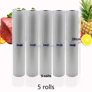 7 Layer Co Extruded Food Grade Vaccum Sealer Bags Storage Bag Meat Packing Embossed Plastic Kitchen Vacuum Sealer Bags