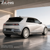 Rines de Aleación Forjados Monobloque Ligeros ZL para Hyundai Ioniq 5, 19 y 20 Pulgadas, Diseño Multirradio Personalizado, Ajuste OEM