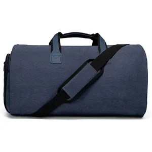 Travelling 2 in 1 Hanging Dress Suitcase Suit Business Carry on Garment Duffel Bag Convertible Travel Garment Bag