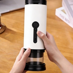 Machine à café portable à capsules, chauffage rapide, rechargeable par USB, expresso à une touche, cafetière de voyage compacte tout-en-un - Product Image 4
