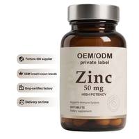 Comprimés de Gluconate de Zinc Haute Puissance 50mg en Gros pour l'Harmonie Hormonale Hommes & Femmes – Service de Marque Privée