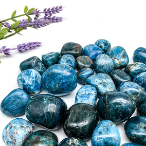 L'<span class=keywords><strong>apatite</strong></span> naturale all'ingrosso cade la pietra preziosa di cristallo lucidata blu <span class=keywords><strong>apatite</strong></span> guarigione pietra di cristallo per la decorazione domestica - Product Image 2