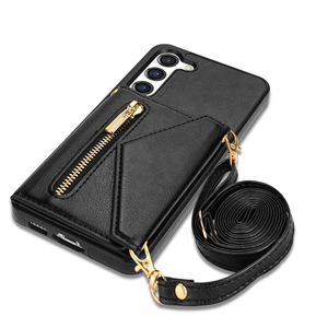 Crossbody Multiple Card Slots Wallet Housse de téléphone pliante pour Samsung S23 ultra - Product Image 5