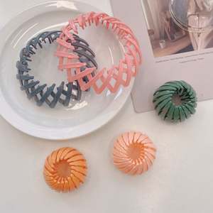 <span class=keywords><strong>Accessoire</strong></span> de coiffure tendance pour femme, support pour <span class=keywords><strong>chignon</strong></span> de cheveux en queue de cheval pour fille, pinces à cheveux magiques quotidiennes - Product Image 3