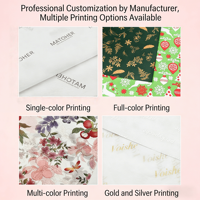 Papier de soie personnalisé avec logo imprimé pour vêtements, chaussures, cadeaux, emballage, matériau d'emballage biodégradable