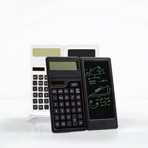 Tableros LCD gráficos de diseño duradero Calculadora científica Bloc de notas plegables para uso en oficina - Product Image 2