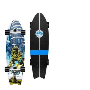 สเก็ตบอร์ด No Style NT-CX4 Pintail ขนาด 32 นิ้ว แผ่นกันลื่น สำหรับผู้ใหญ่ ฝึกเล่นเซิร์ฟ - Product Image 1