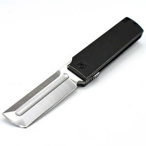 Navaja Plegable de Acero Inoxidable de Alta Dureza, Marca HK, Modelo FB070, para Bricolaje, Campismo, Defensa Personal - Product Image 3