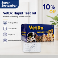 Kit de test vétérinaire pour Anaplasma/Lyme/Ehrlichia, certifié CE, équipement de diagnostic de classe II pour chats