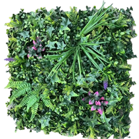 Panneau de haie verticale en plantes tropicales artificielles personnalisées OEM pour la décoration intérieure et extérieure, jardin, hôtel, toile de fond de mariage