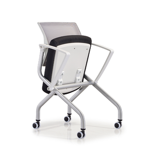 Silla Ergonómica Moderna de Tela, Plegable y Apilable, Cómoda para Conferencias, Capacitación, Escuela, Hotel, Comedor, Hogar, Oficina y Hospital - Product Image 3