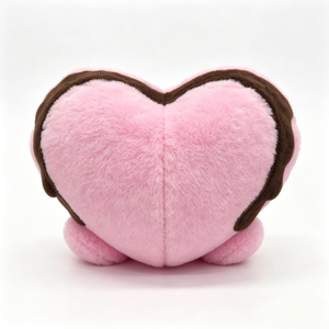 Peluche personnalisée en forme de donut cœur, peluche donut, peluche alimentaire, coussin en forme de cœur, animal en peluche dessert - Product Image 5
