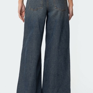 Jeans de Mujer de Cintura Baja con Diseño Retro Spice Girl, Pantalones Vintage Holgados de Alta Calidad, Estilo Casual de Algodón para Damas - Product Image 4