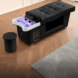 Cama de Masaje Minimalista de Cuero PU al por Mayor con Reposapiés Fijo, Fácil de Limpiar, para Uso Comercial en Salones - Product Image 5