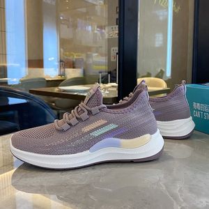 2026 New Women's Spring Mesh Upper Breathable Lightweight Lace-Up Closure Casual <b>Shoes</b> <b>Comfortable</b> Non-Slip - Product Image 6
