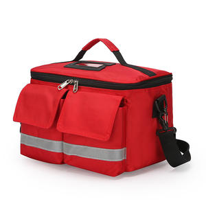 Bolsa Médica de Emergencia Personalizada con Logotipo, Tela Oxford 1680D, para Terremotos y Rescate, con Correa Cruzada, Resistente al Agua - Product Image 4