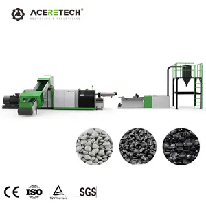 Automatic Waste Plastic Recycled PP/PE Post-Cosumer Film Recycling Plastic Pelletizing Machine ACS-H300/80