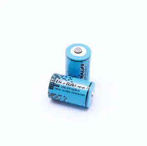 Ultralife 3.6V 1.2Ah ER 14250แบตเตอรี่ลิเธียม Socl2สำหรับเซ็นเซอร์จอดรถเครื่องวัดน้ำไฟฟ้าอุปกรณ์ GPS