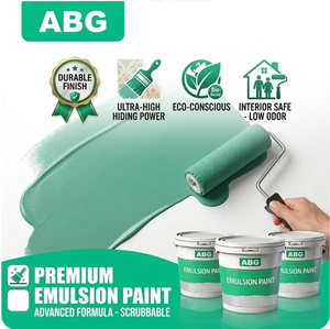 Kit de Pintura Acrílica de Látex <span class=keywords><strong>para</strong></span> Interiores y Exteriores, Completo con Características Ecológicas <span class=keywords><strong>para</strong></span> Pintar Edificios - Product Image 6